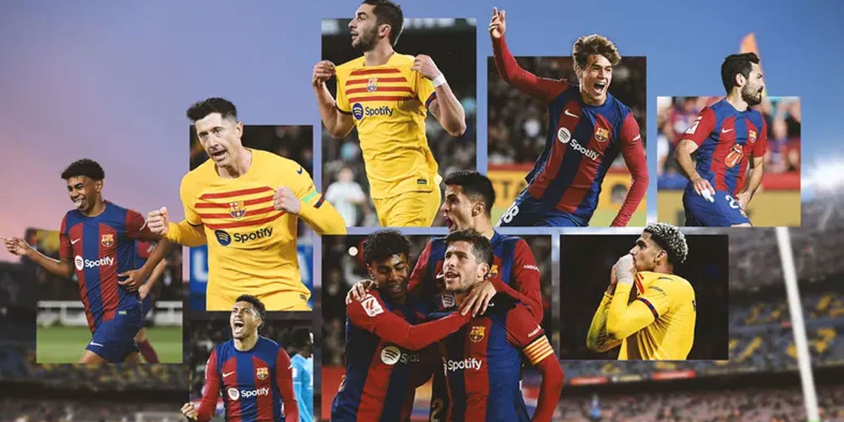 Tiga-Pemain-Terbaik-Barcelona-Lainnya,-Raphinha,-Lamine-Yamal-dan-Pedri